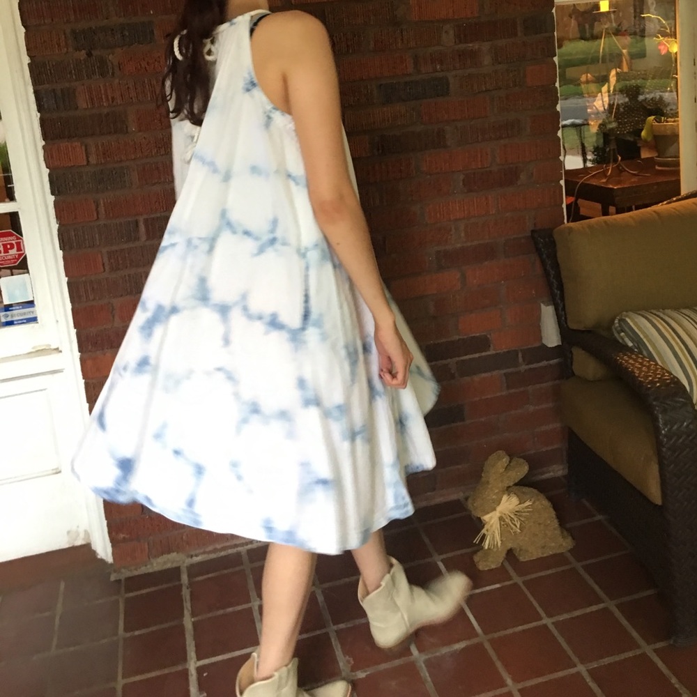 Anthropologie Holding Horses Riviera Sky Dress - Picture 5 of 8